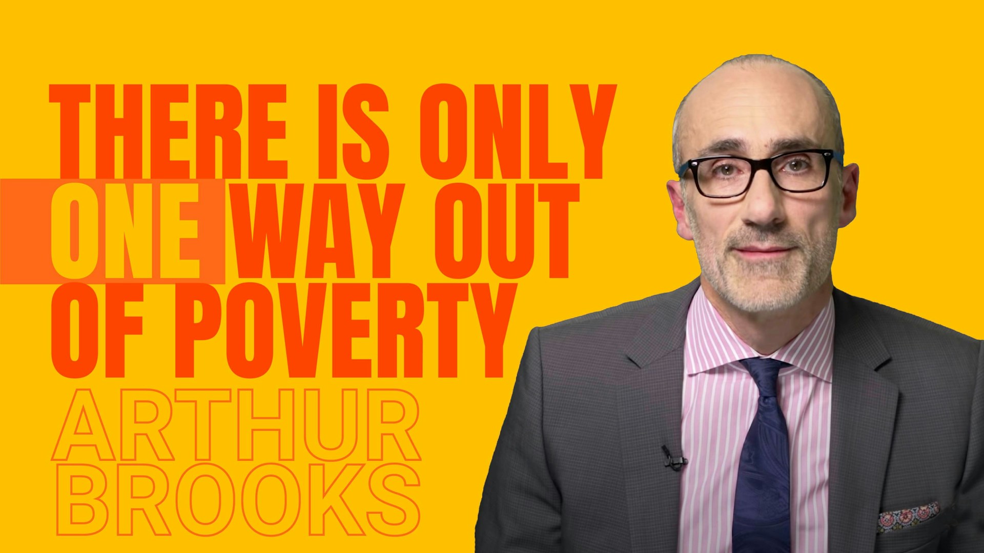 There Is Only One Way Out of Poverty