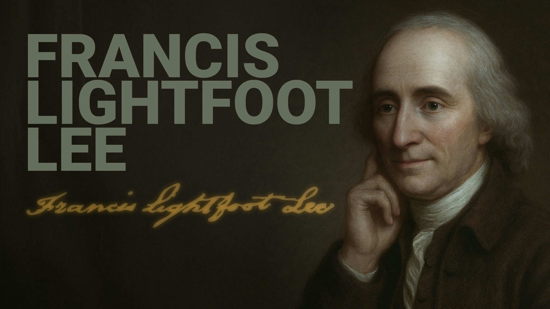 Road to Liberty: Francis Lightfoot Lee
